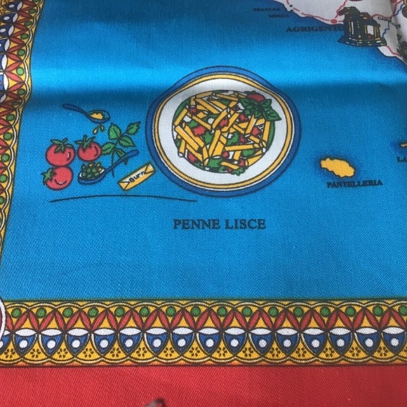 NEW ITALIAN TEA TOWEL SOUVENIR SICILIA COTTON TEA TOWEL 33 1/2” x 23” - Picture 6 of 9